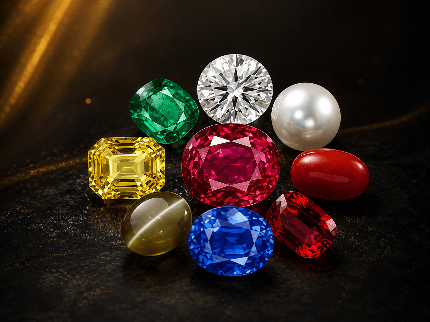 Premium gemstone collection